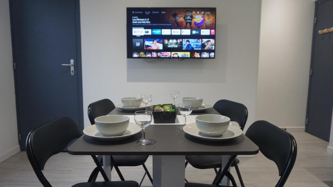 Cosy T2 Wifi Parking Proche Gare Centre Ville Saint-Quentin  Bagian luar foto
