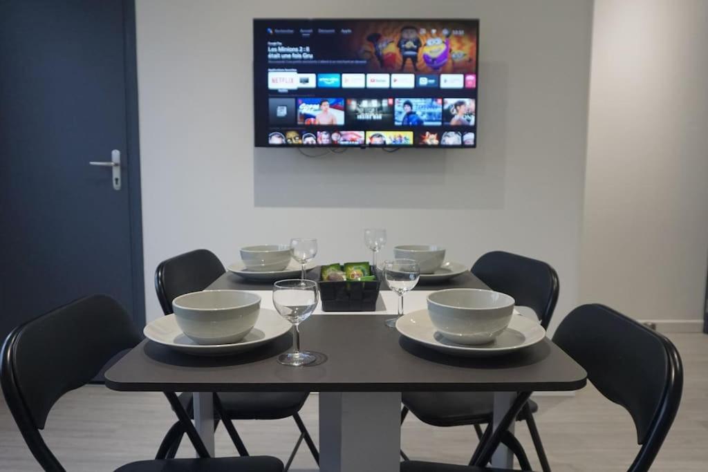 Cosy T2 Wifi Parking Proche Gare Centre Ville Saint-Quentin  Bagian luar foto